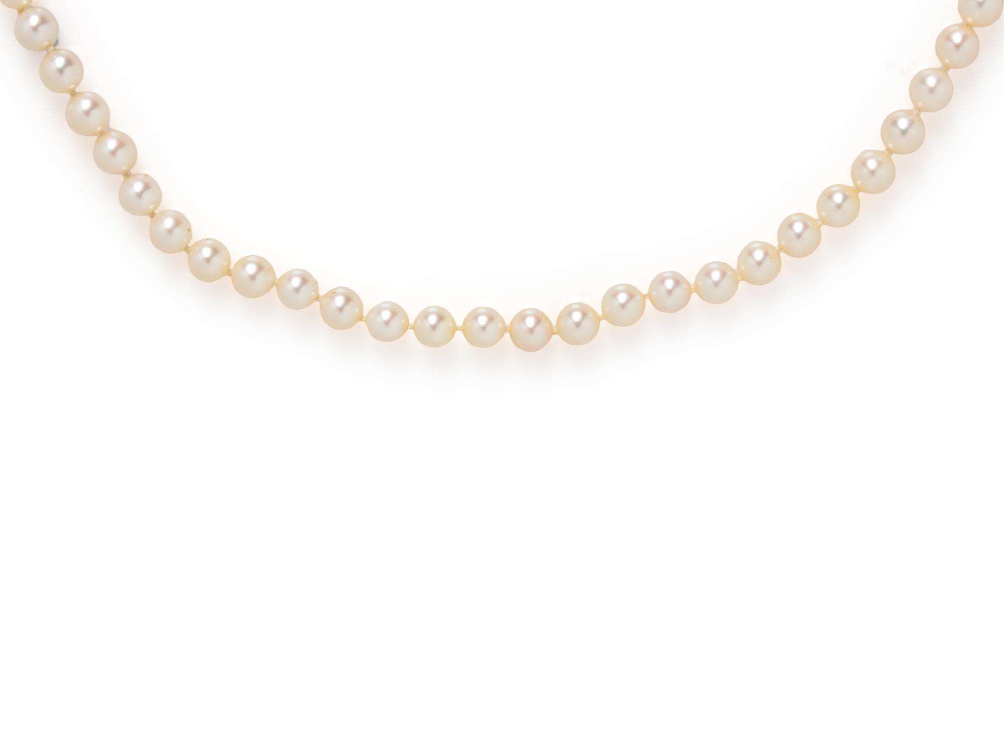 CULTURED PEARL NECKLACE