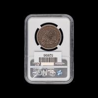 An 1853 Seated Liberty: Arrows and Rays 50c Coin [NGC XF40]