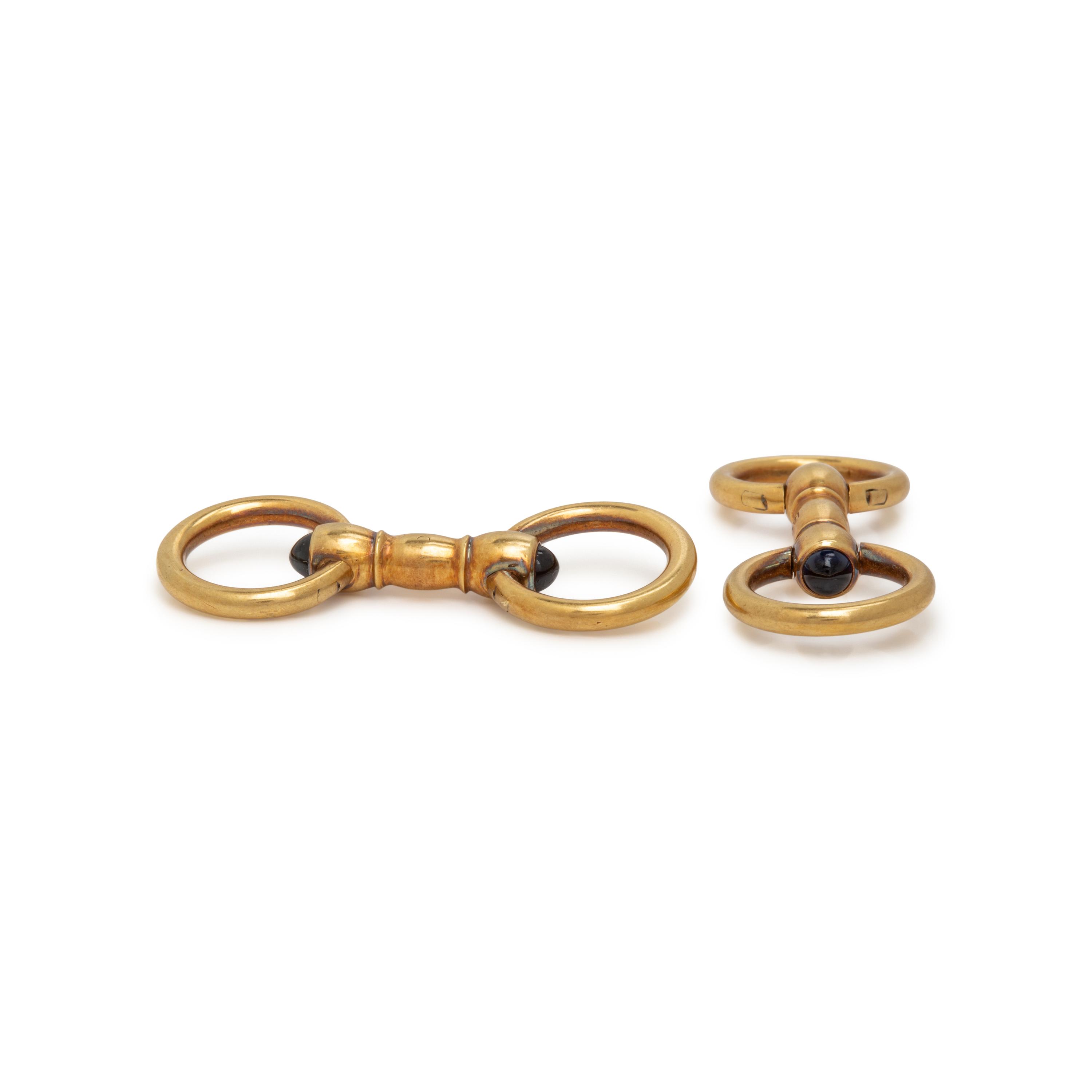 Cartier, A Pair of Cufflinks with an Unsigned Pair of Cufflinks