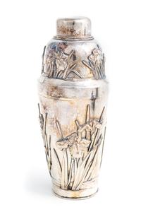 A Japanese Sterling Silver Service Set