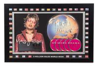A Mary J. Blige: No More Drama M.C.A Certified 5 Million Worldwide Copies Sold Presentation Album 20 1/4 x 30 1/2 inches.