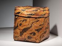 Chitimacha Lidded Storage Basket