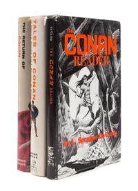 DE CAMP, Lyon Sprague (1907-2000). A group of 3 "Conan" works by L. DeCamp and others, FIRST EDITIONS.