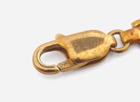 An 18K Yellow Gold and Diamond Bracelet
