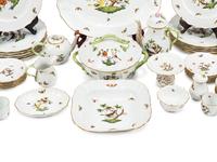 A Herend Porcelain Dinner Service