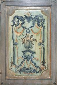 A Venetian Painted Cabinet