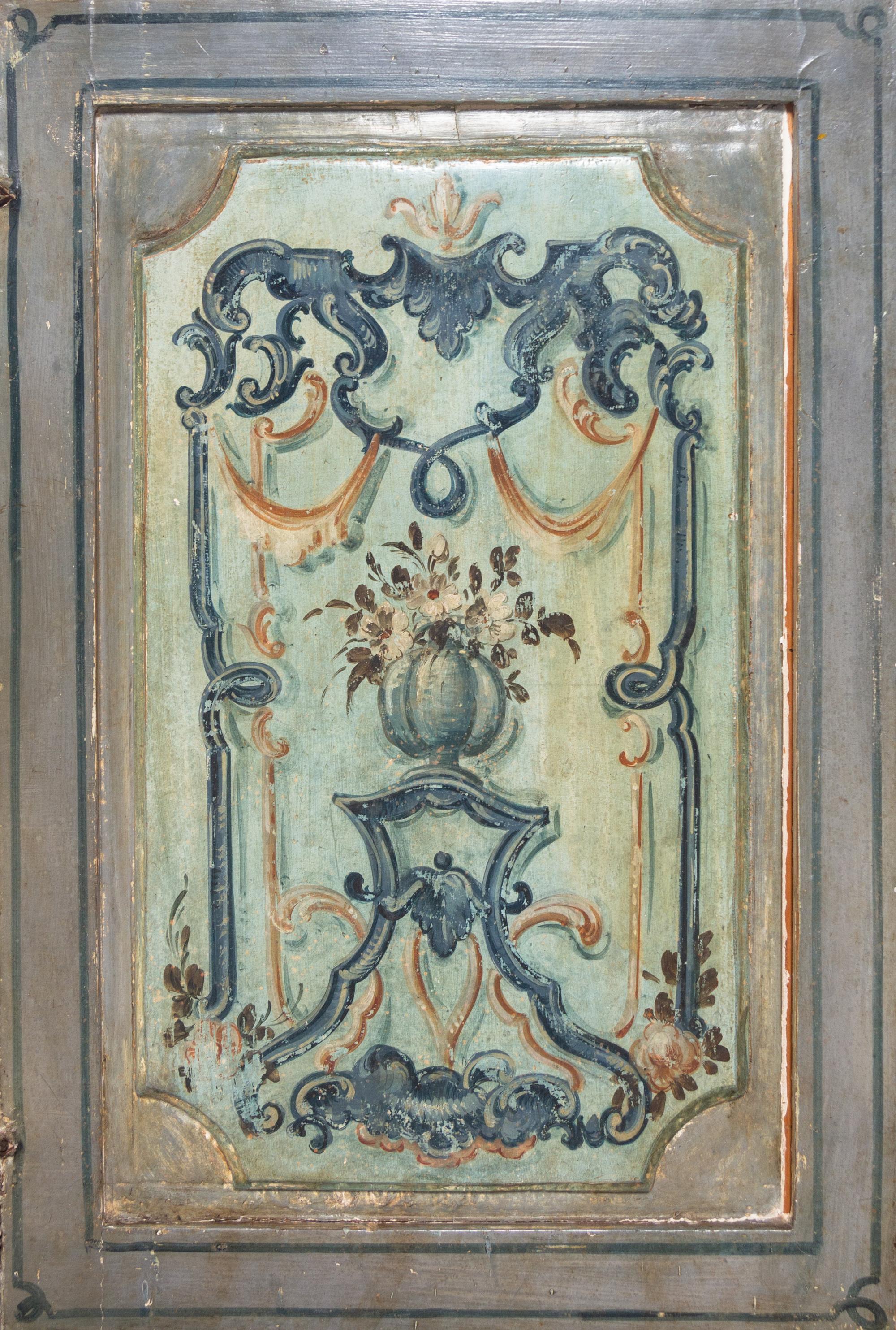 A Venetian Painted Cabinet