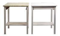 A Group of White Painted Bedroom Furniture Height of dressing table 29 7/8 x width 41 1/4 x depth 20 inches.