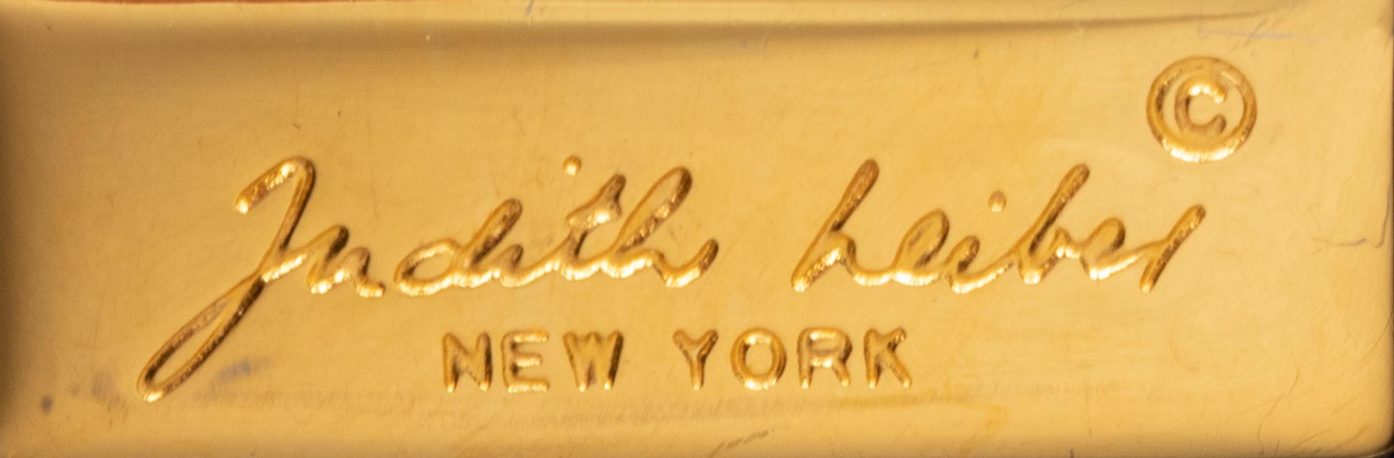 Seven Judith Leiber Items: Three Exotic Skin Bags, Four Belts, 1980-90s