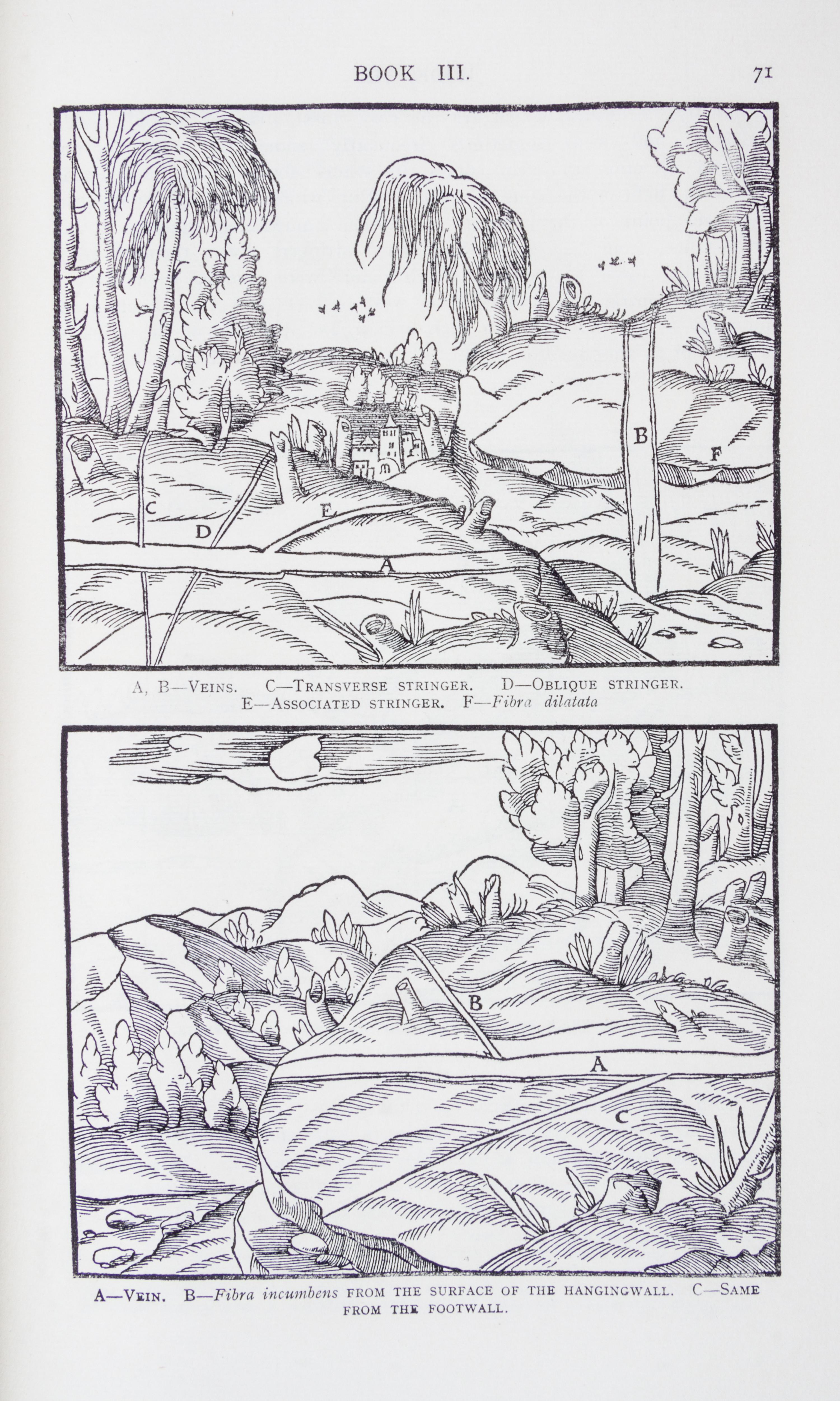 AGRICOLA, GEORGIUS. De ReMetallica. London, 1912. Inscribed.