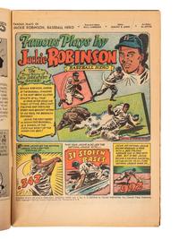 A 1952 Famous Plays of Jackie Robinson Comic Book (Fawcett)