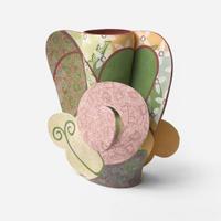Andrea Gill (American, b. 1948) Monumental Terracotta Vase, USA, 1998