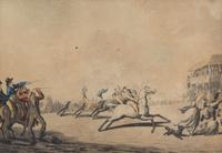 Thomas ROWLANDSON, after Image 7 1/4 x 11 inches. — RACING SERIES
