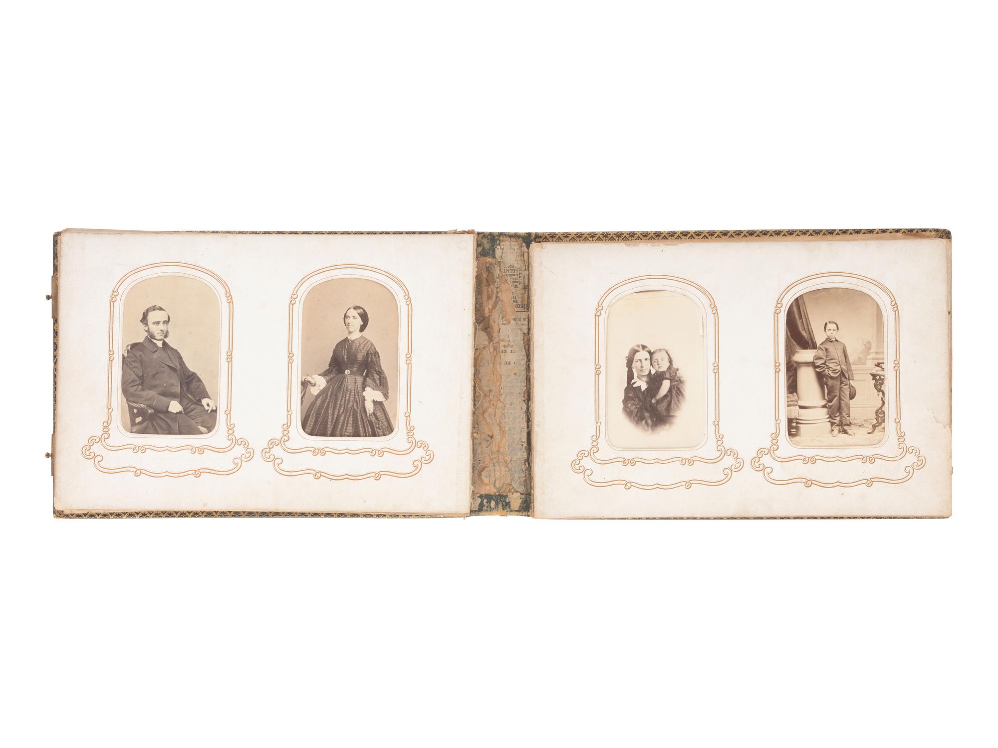 [EARLY PHOTOGRAPHY]. Large selection of 19th-early 20th century photographs and cases.