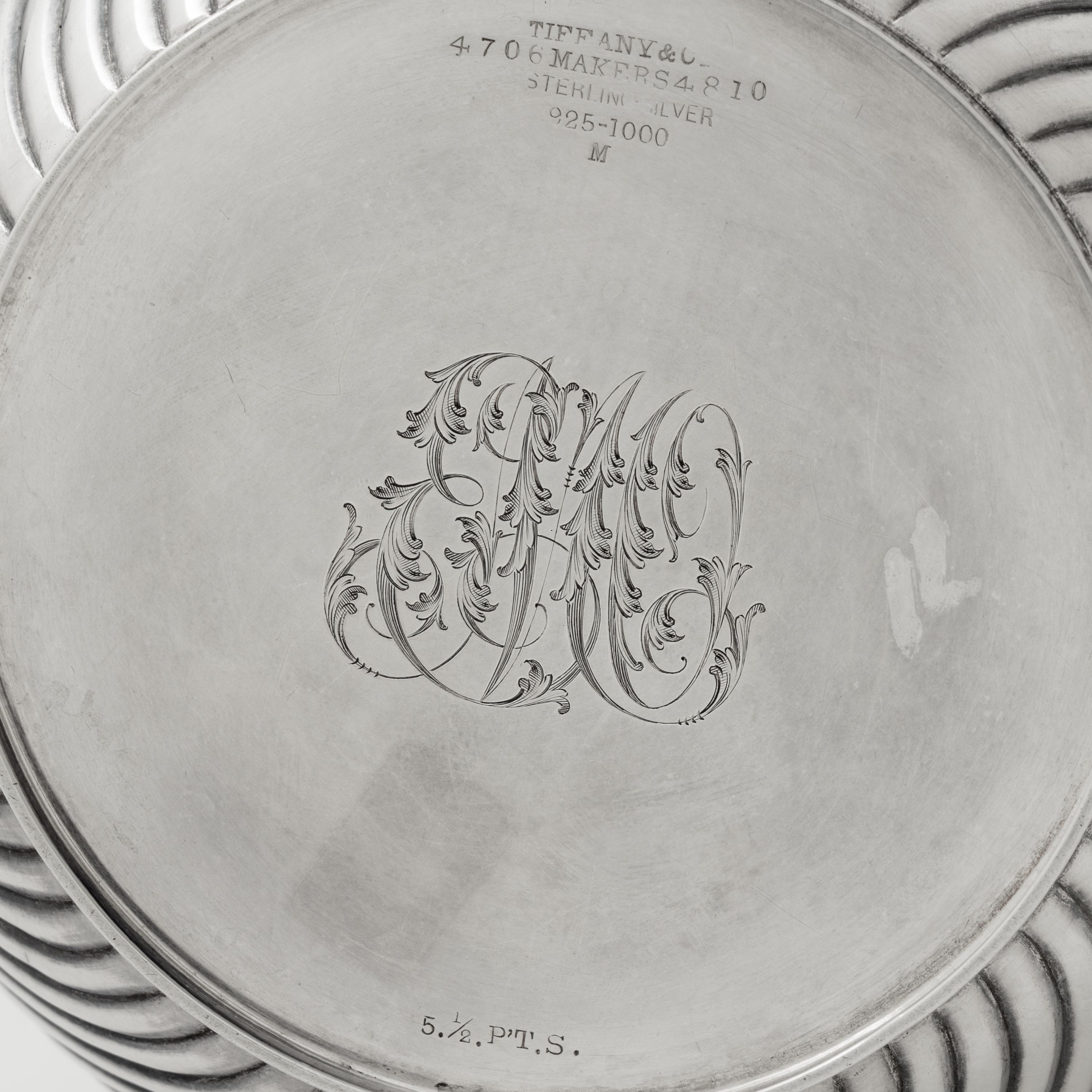 A Tiffany and Co. Silver Water Pitcher