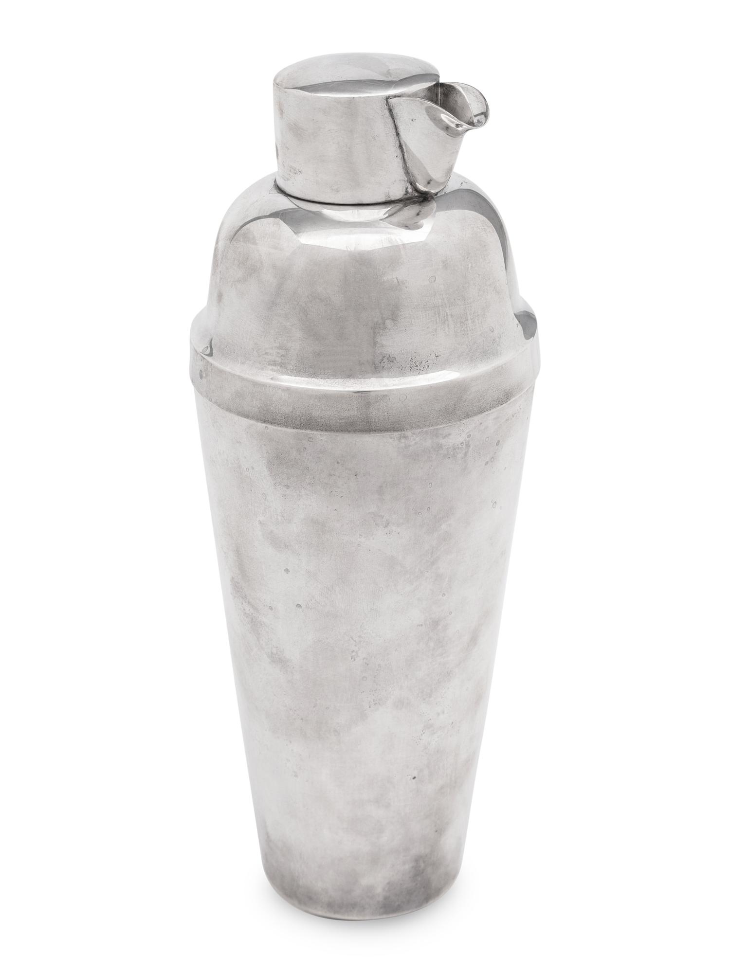 An American Silver Cocktail Shaker