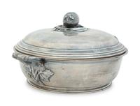 A French Silver Covered Ecuelle