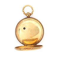 18K YELLOW GOLD POCKET WATCH