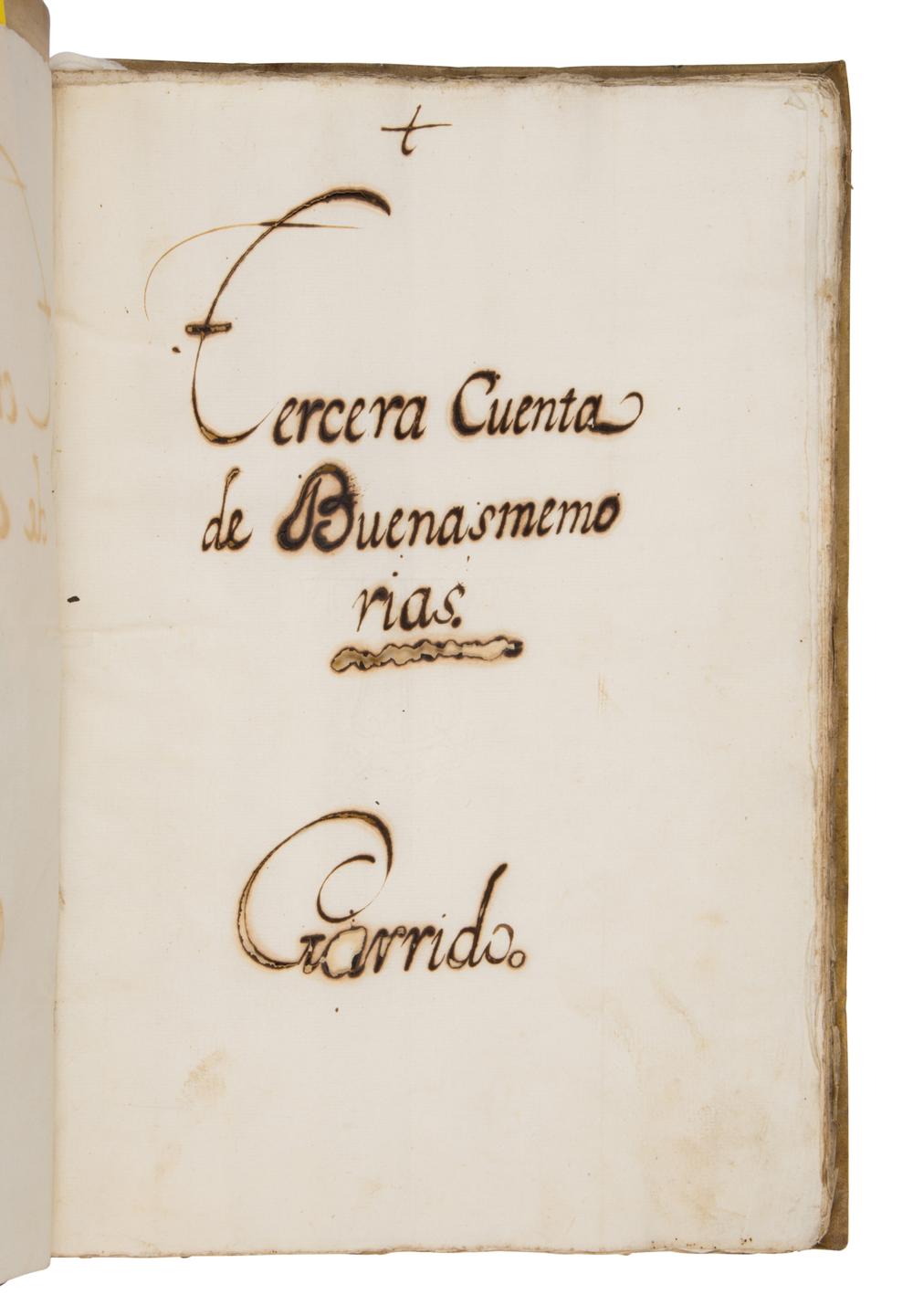 DON FRANCISCO GARRIDO AND ASSOCIATES Account Ledger, in Spanish, manuscript on paper [Peru, Lima, 1788–1793]