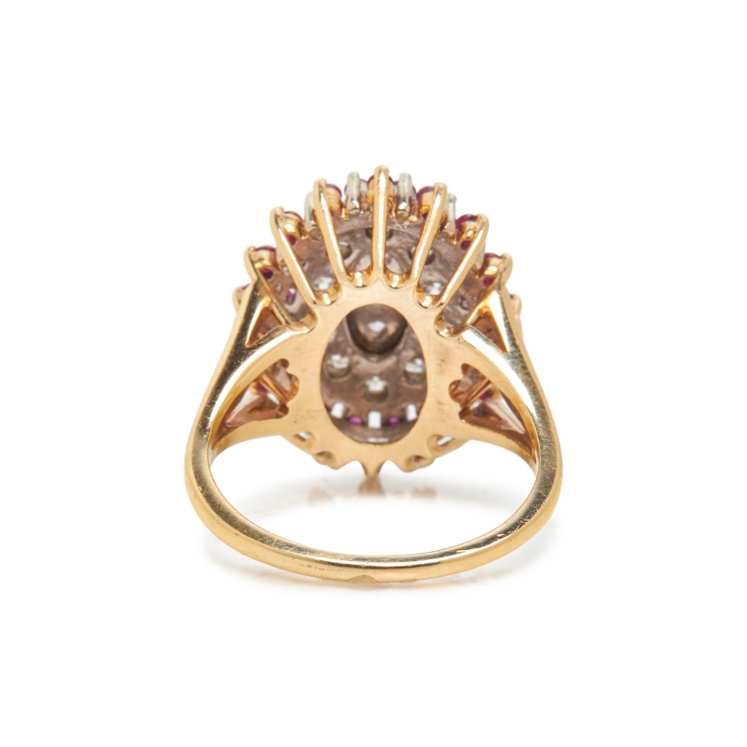 RUBY AND DIAMOND RING