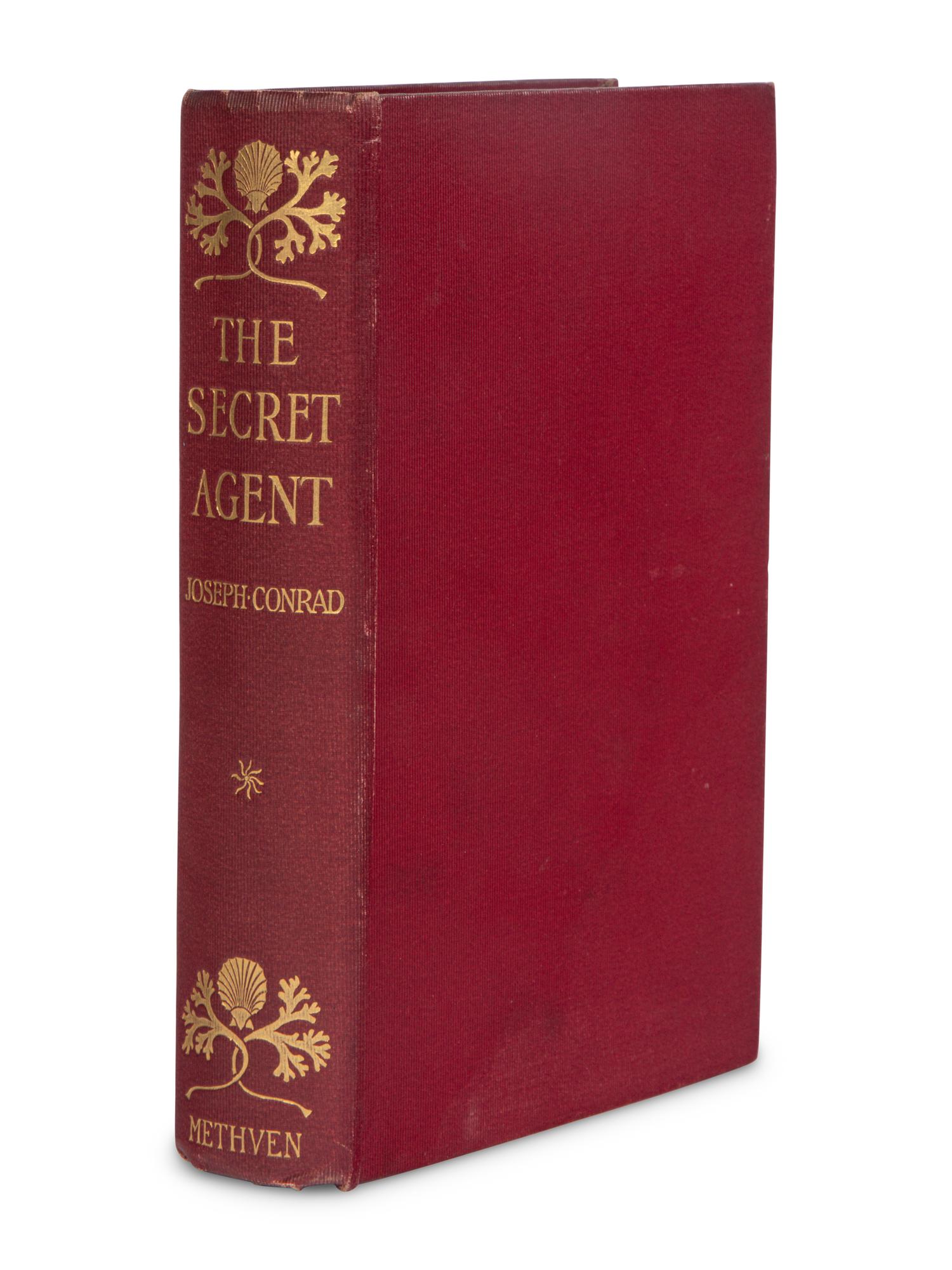 CONRAD, Joseph (1857-1924). The Secret Agent: A Simple Tale. London: Methuen & Co., 1907.
