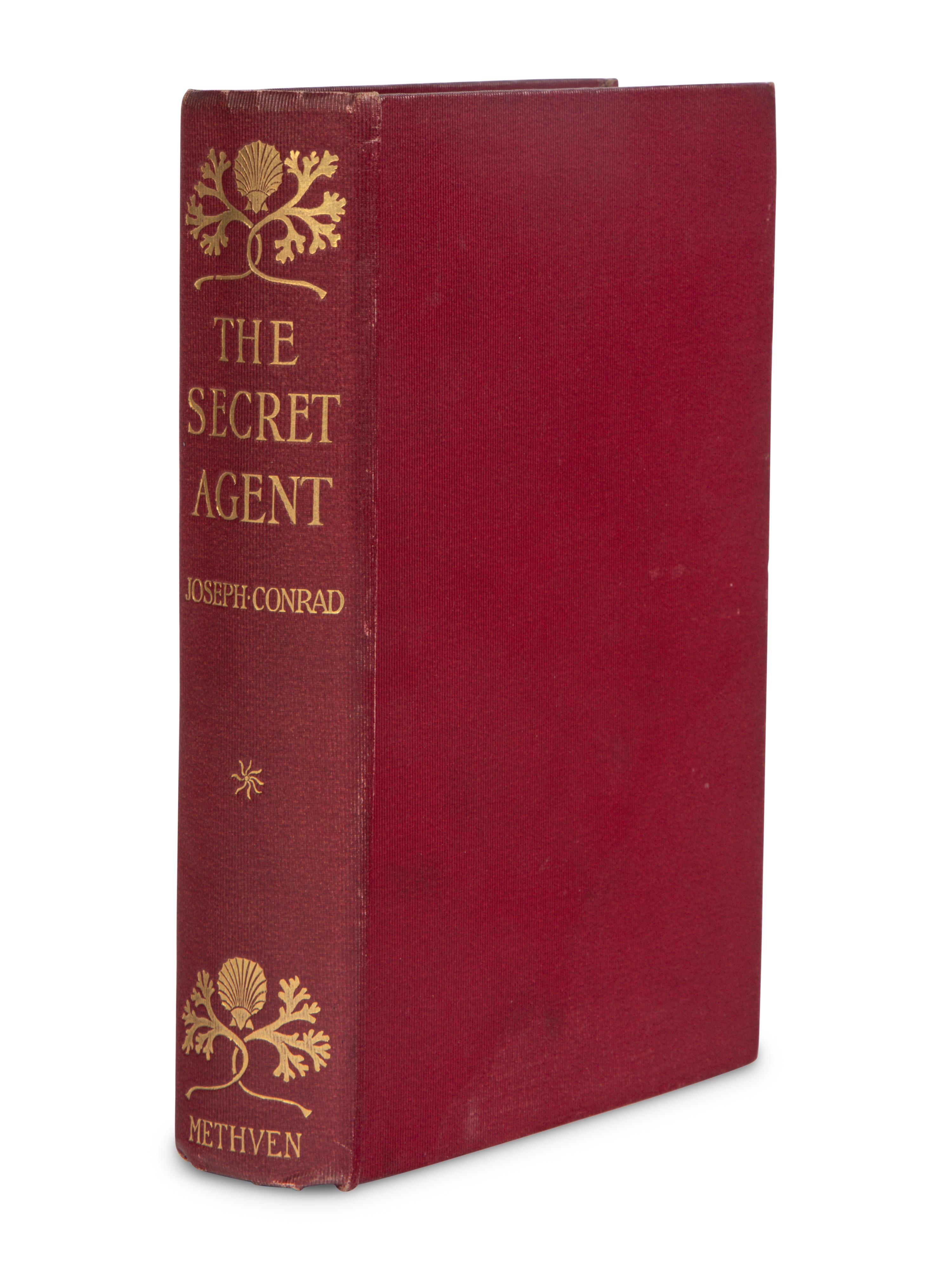 CONRAD, Joseph (1857-1924). The Secret Agent: A Simple Tale. London: Methuen & Co., 1907.