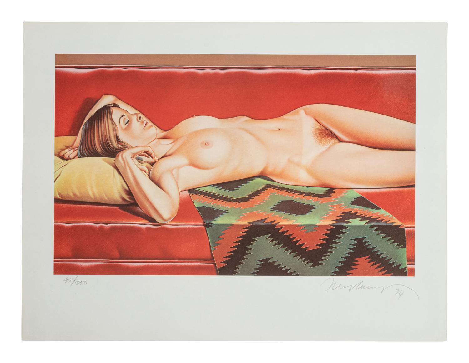 Mel Ramos ( complete portfolio of four prints with original cloth case)