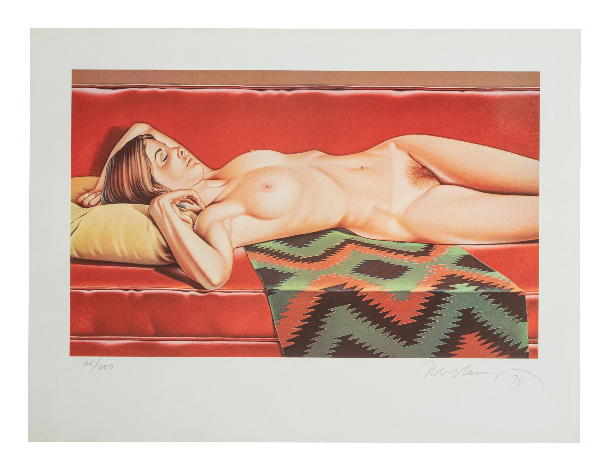 Mel Ramos ( complete portfolio of four prints with original cloth case)