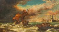Fishing Vessels in Heavy Seas