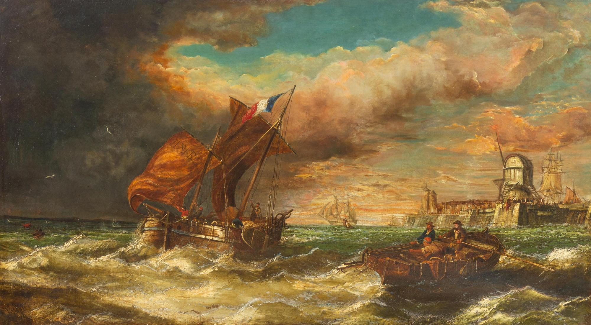 Fishing Vessels in Heavy Seas