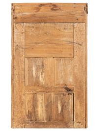A French Provincial Painted and Parcel Gilt Mirror