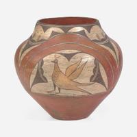 A Zia Pueblo storage jar late 19th / early 20th century