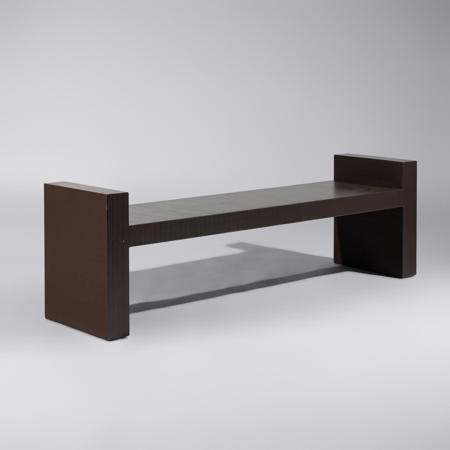 Scored Leather H-bench