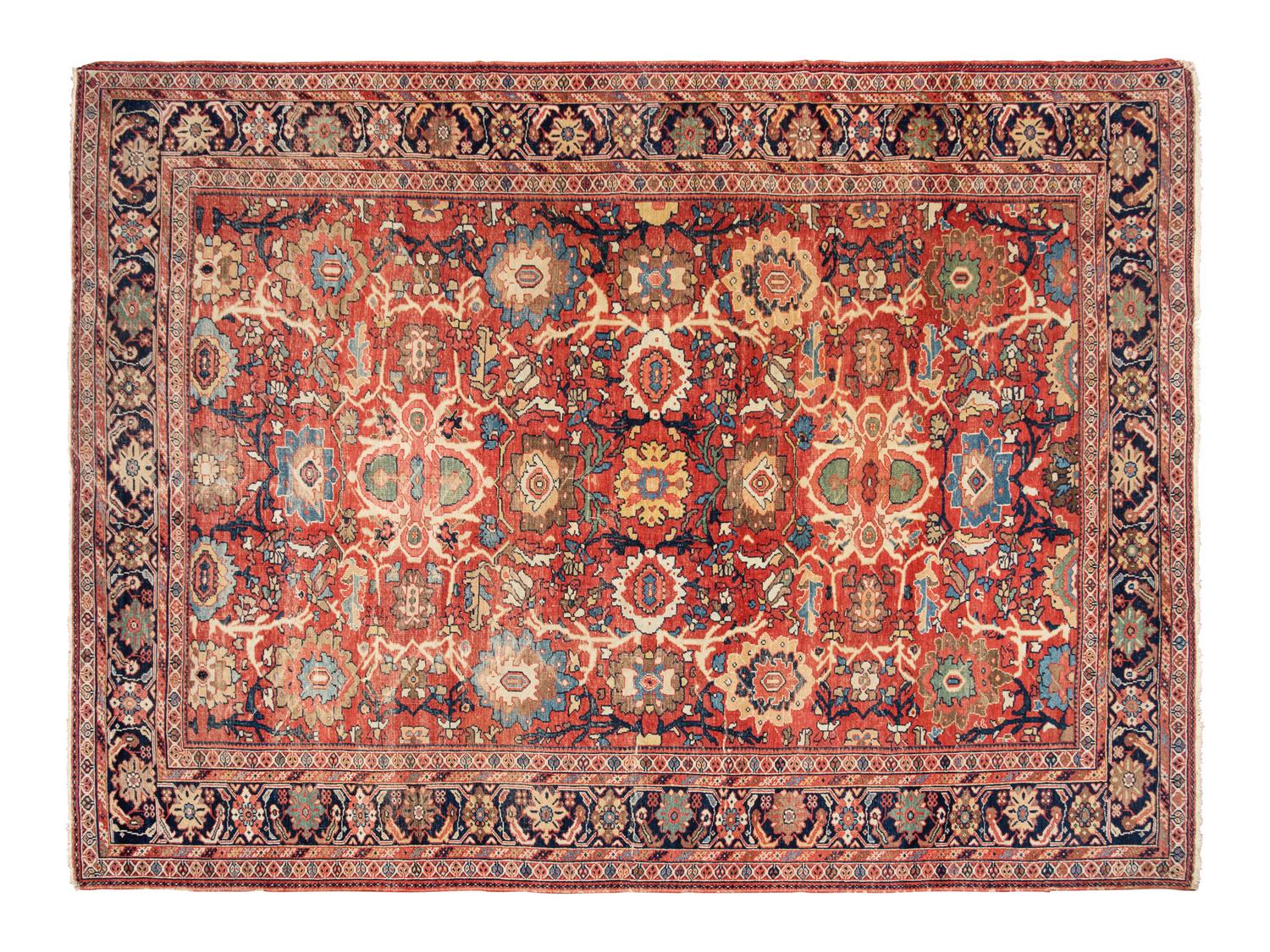 A Mahal Wool Rug