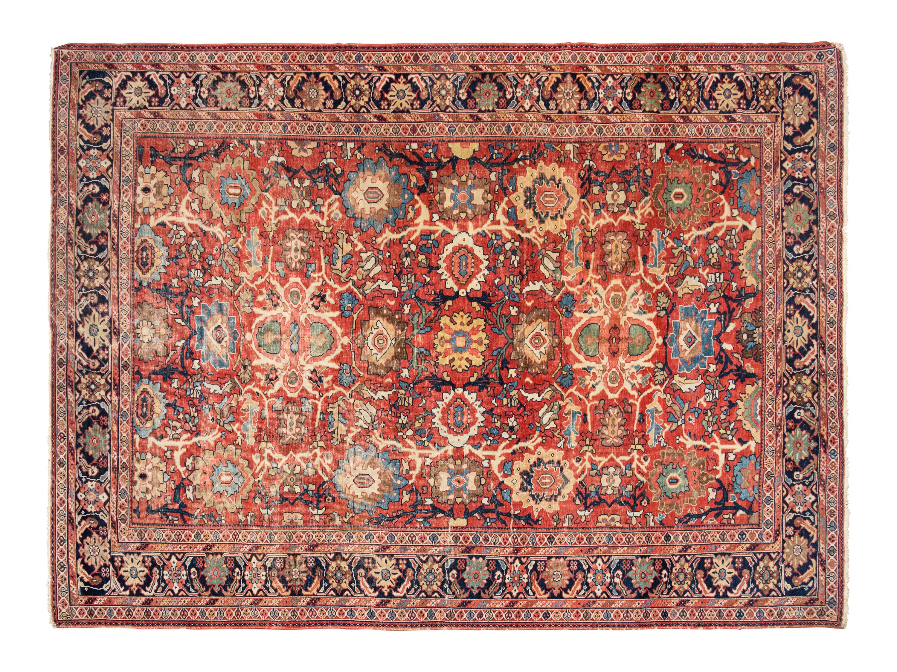 A Mahal Wool Rug