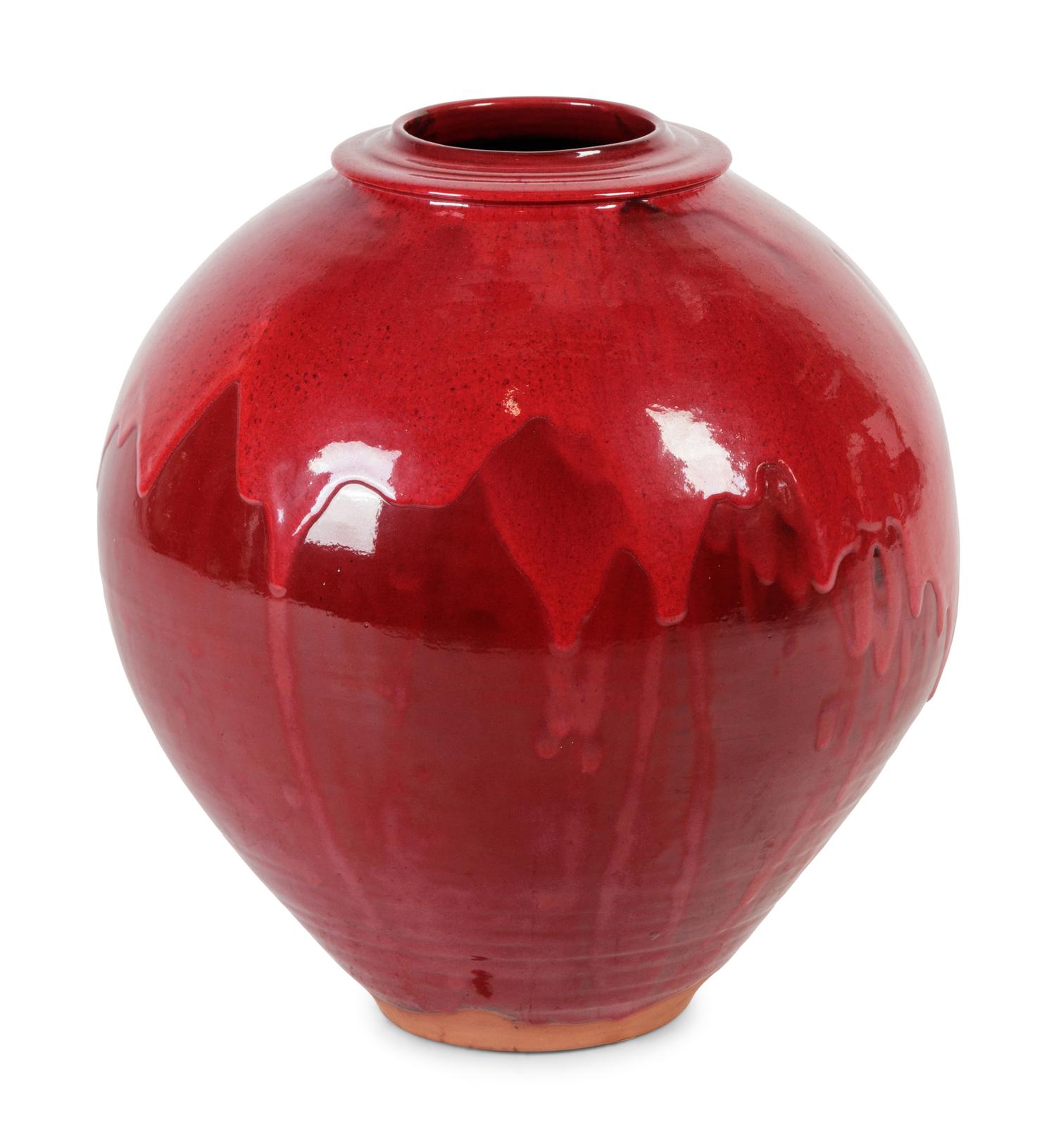 A Large American Studio Pottery Vase