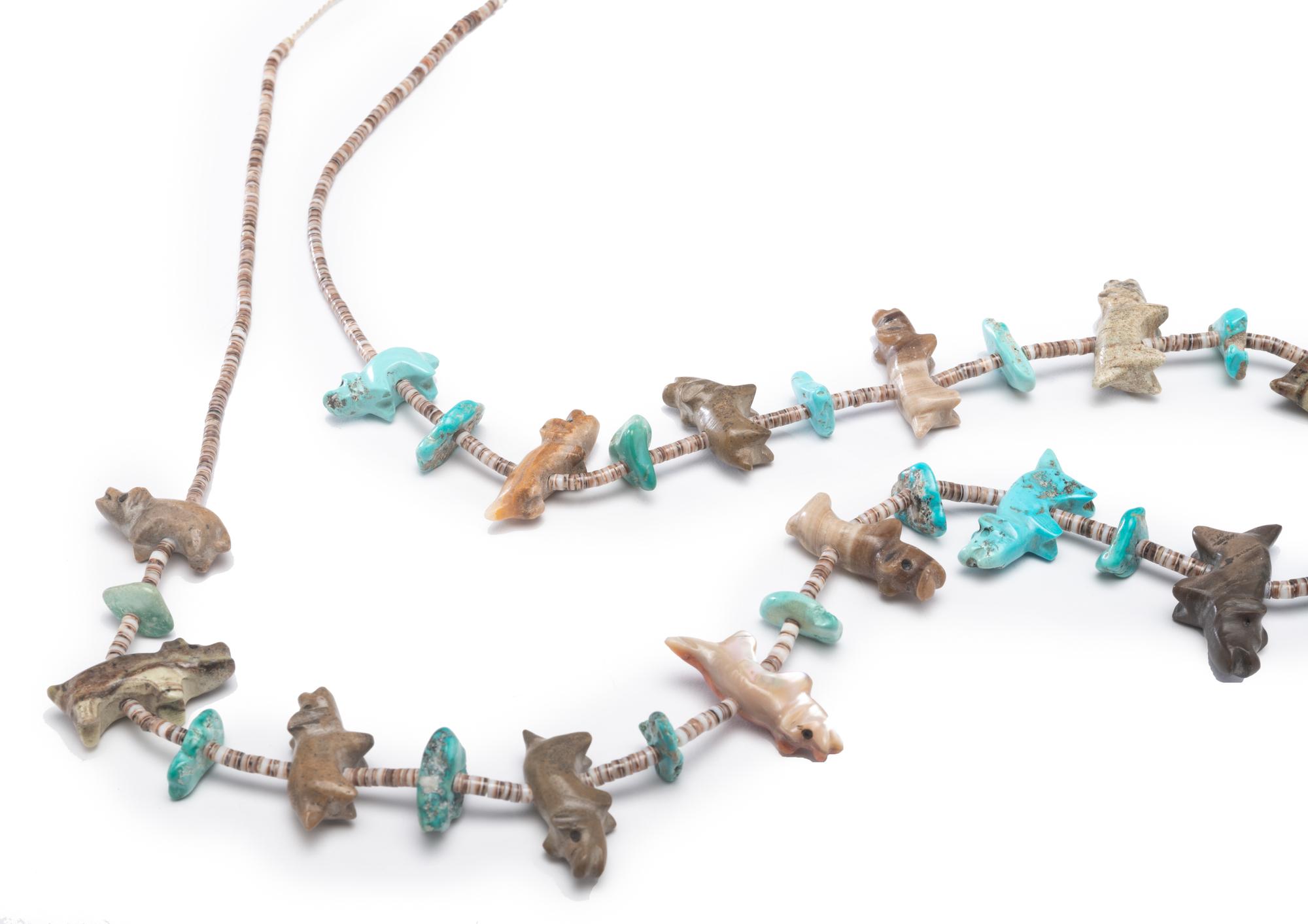 Single-Strand Bear Fetish Necklace Lot is located and will ship from Denver, Colorado.