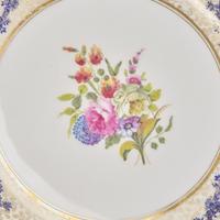 A Set of Twelve Royal Doulton Enamel and Gilt-Decorated Porcelain Plates