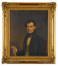 American School 19th century portrait of thomas vose brundige (1820-1903) of baltimore, maryland