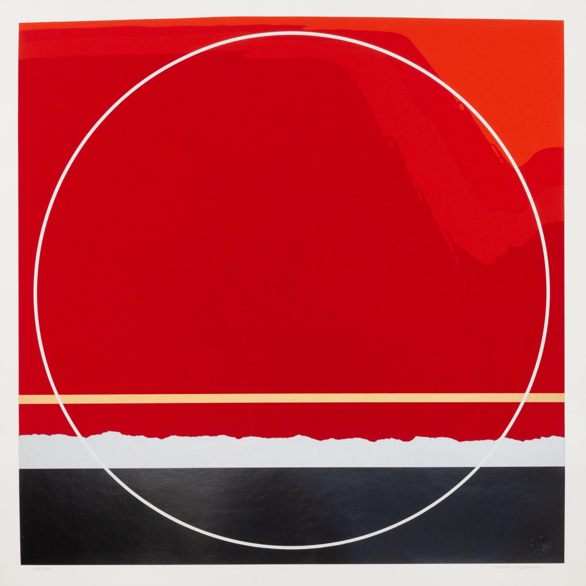 A pair of prints ( Red Mountain; Rainbow Mountain ), 1979-1981