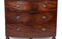 A Federal Style Mahogany Chest of Drawers