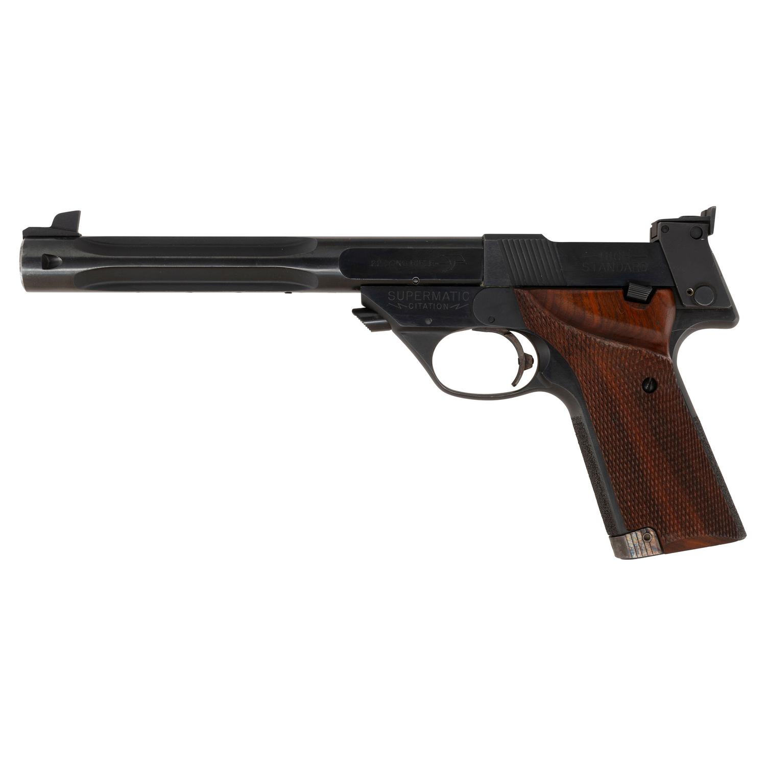**High Standard Model 107 Military Supermatic Citation Pistol - Hamden, Conn. Marked