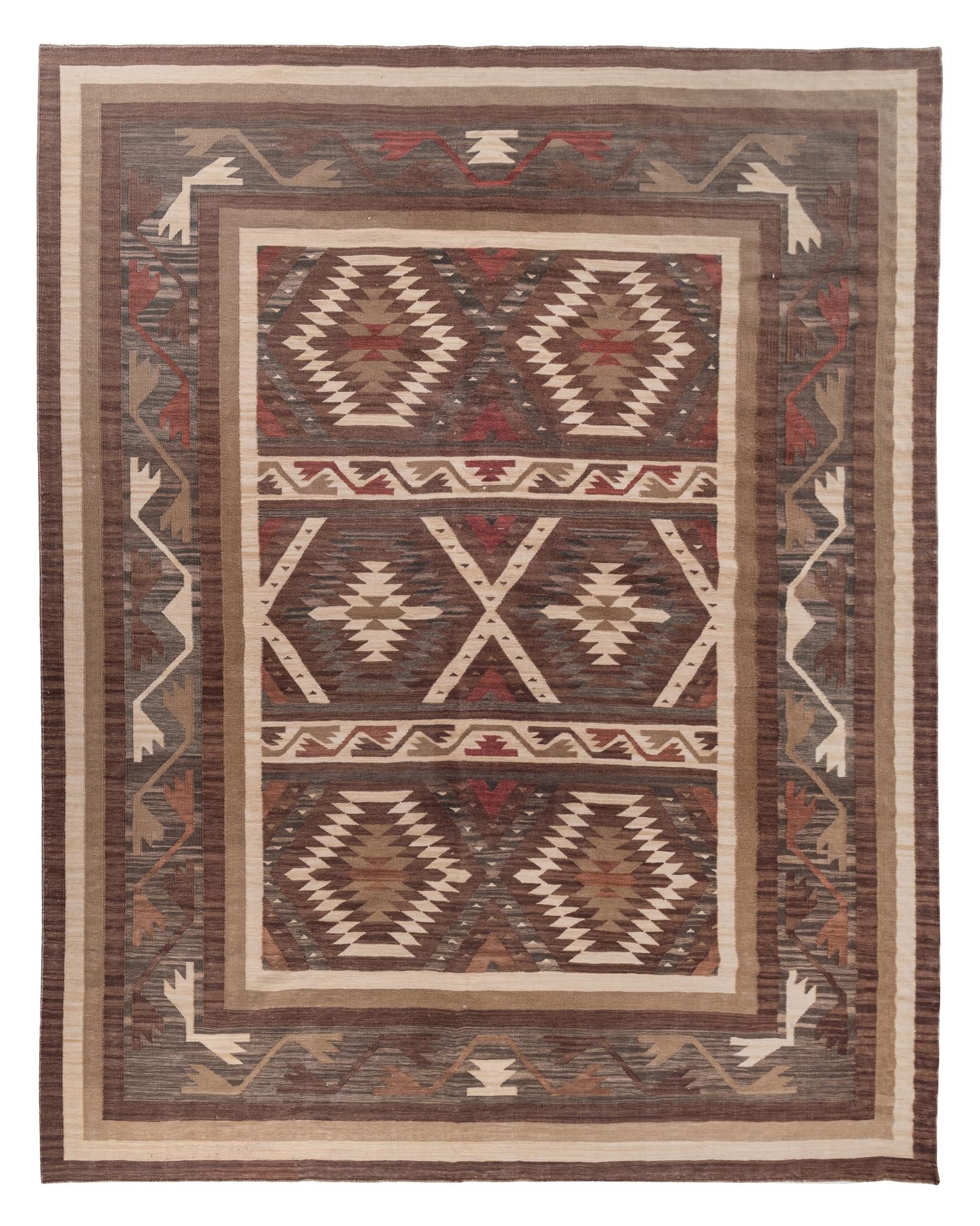 A Soutwestern Style Area Rug