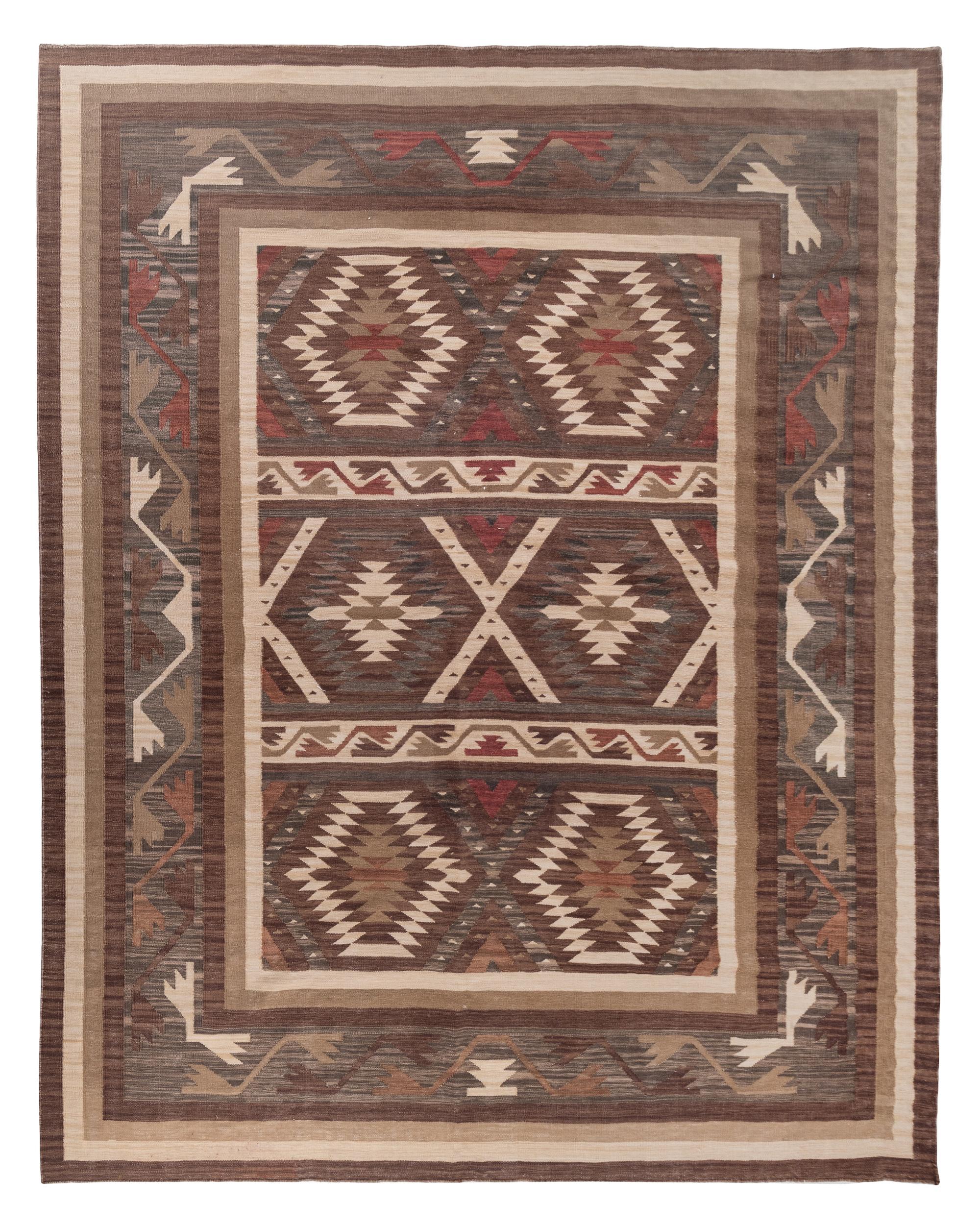 A Soutwestern Style Area Rug