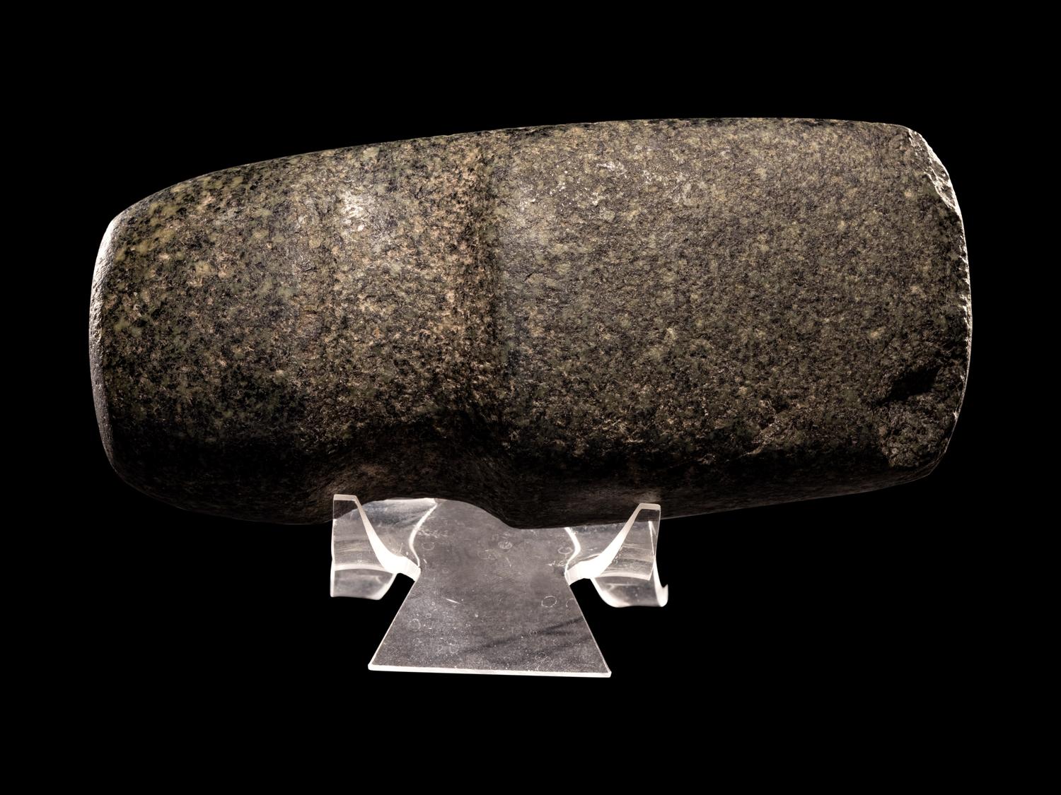 A Native American Granite 3/4 Groove Axe