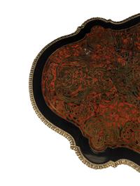 A Napoleon III Boulle Marquetry Center Table