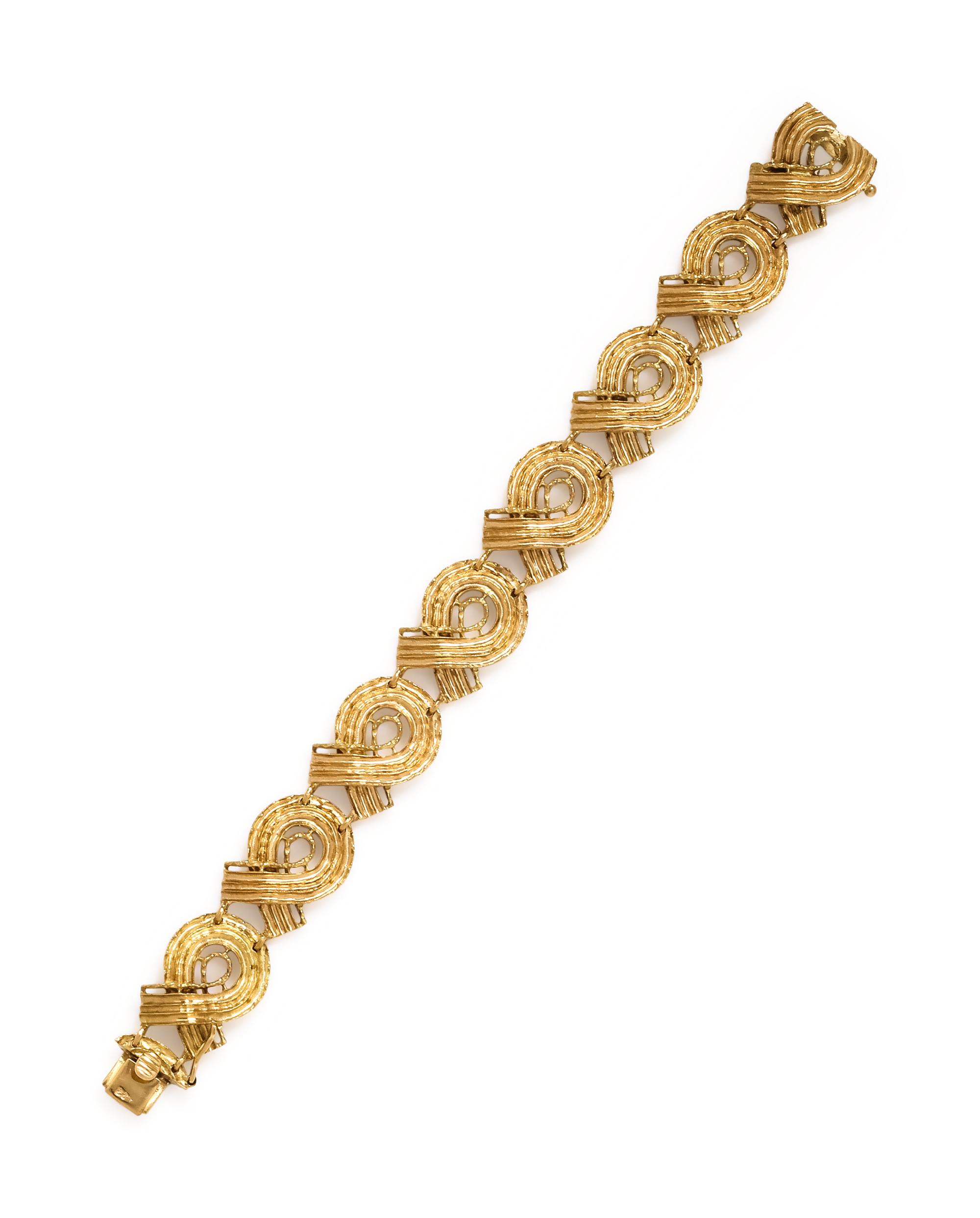 LALAOUNIS, YELLOW GOLD BRACELET