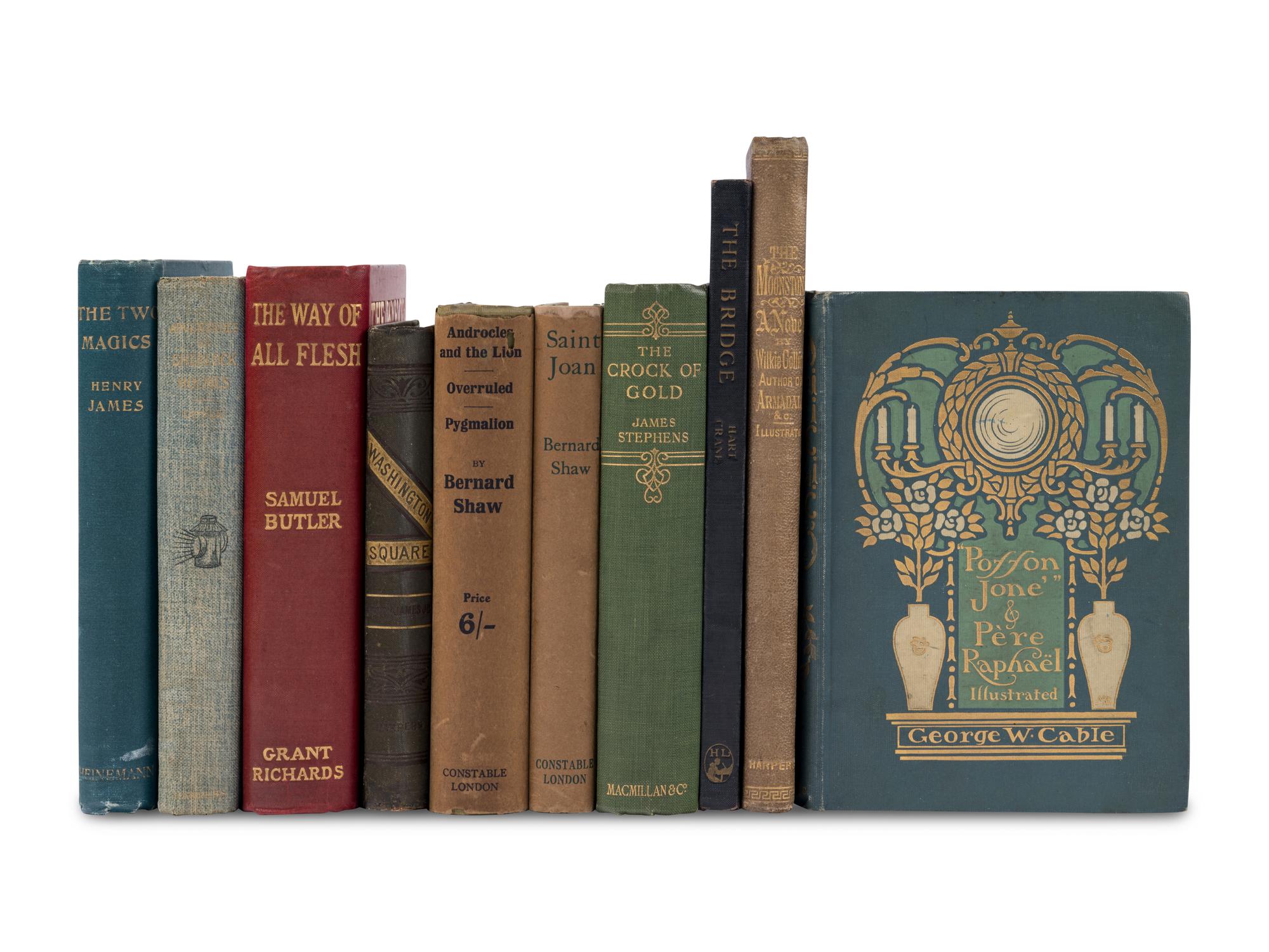 [LITERATURE - BRITISH & IRISH]. A group of 25 works, including: