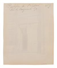 A group of four photographs ( Ètampes - maison de Diane de Poitiers , 1907; Presbytère de Saint-Sulpice, rue de Vaugirard 50 , 1900; Oratoire Marie de M é dicis, Petit Luxembourg , 1903; Fontaine de Joyeuse, 41 rue de Turenne, 3e arrondissement, 1901)
