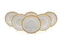 A Group of Eight Spode Soup Plates